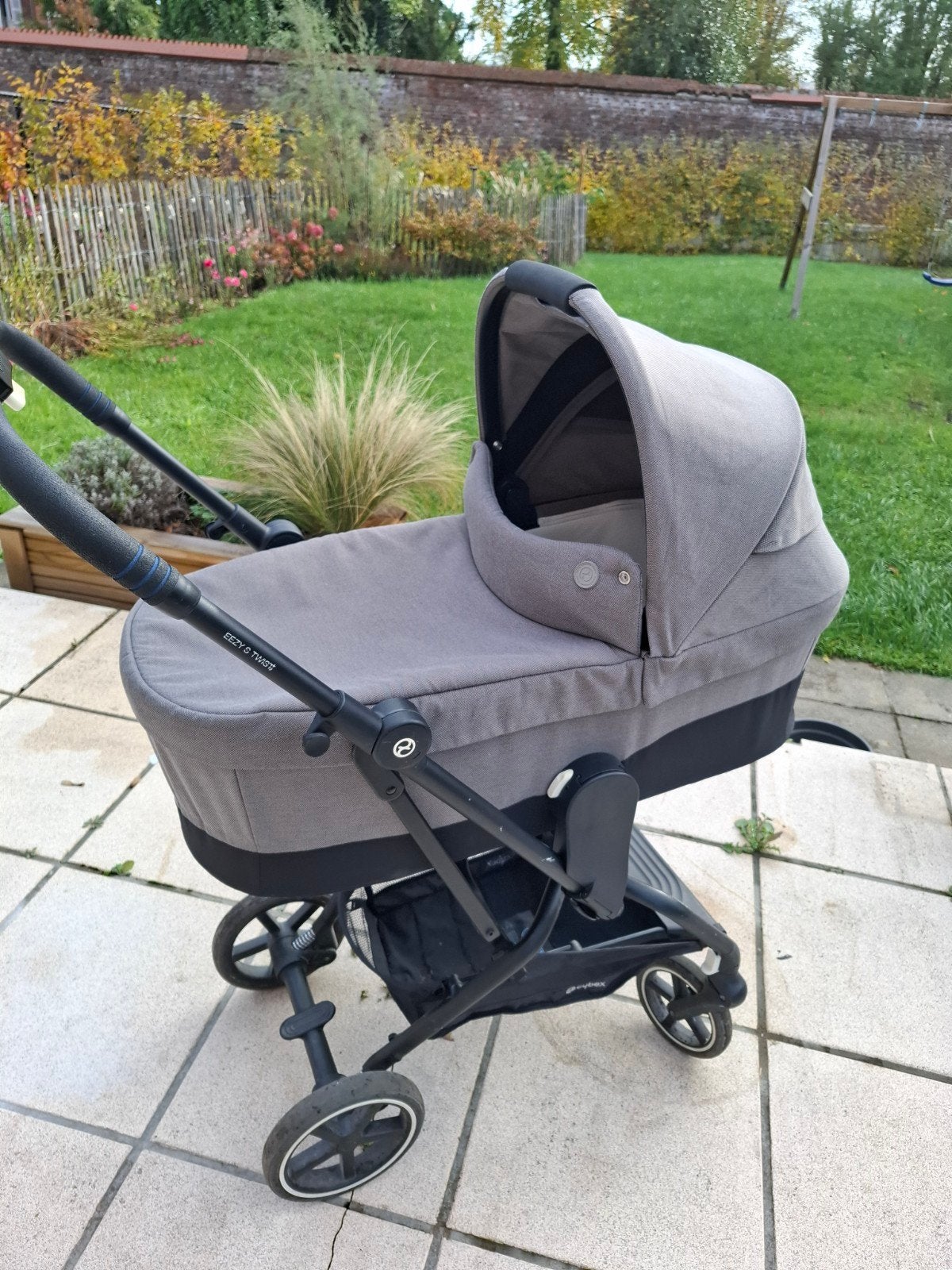 Cybex KIT TRIO Eezy S Twist Plus2 + Cloud Z + Nacelle, Enlèvement, Utilisé, Autres marques, Protection de pluie