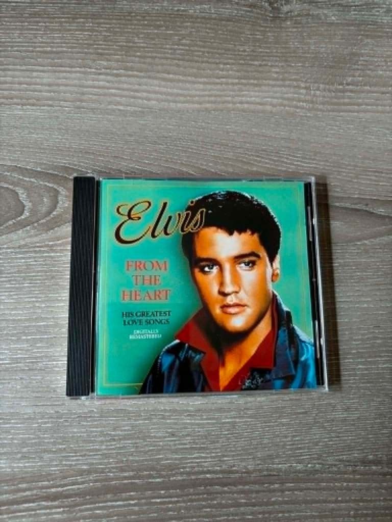Elvis cd, from the heart, his greatest love songs. 5 euro., Ophalen of Verzenden, Zo goed als nieuw, Rock-'n-roll