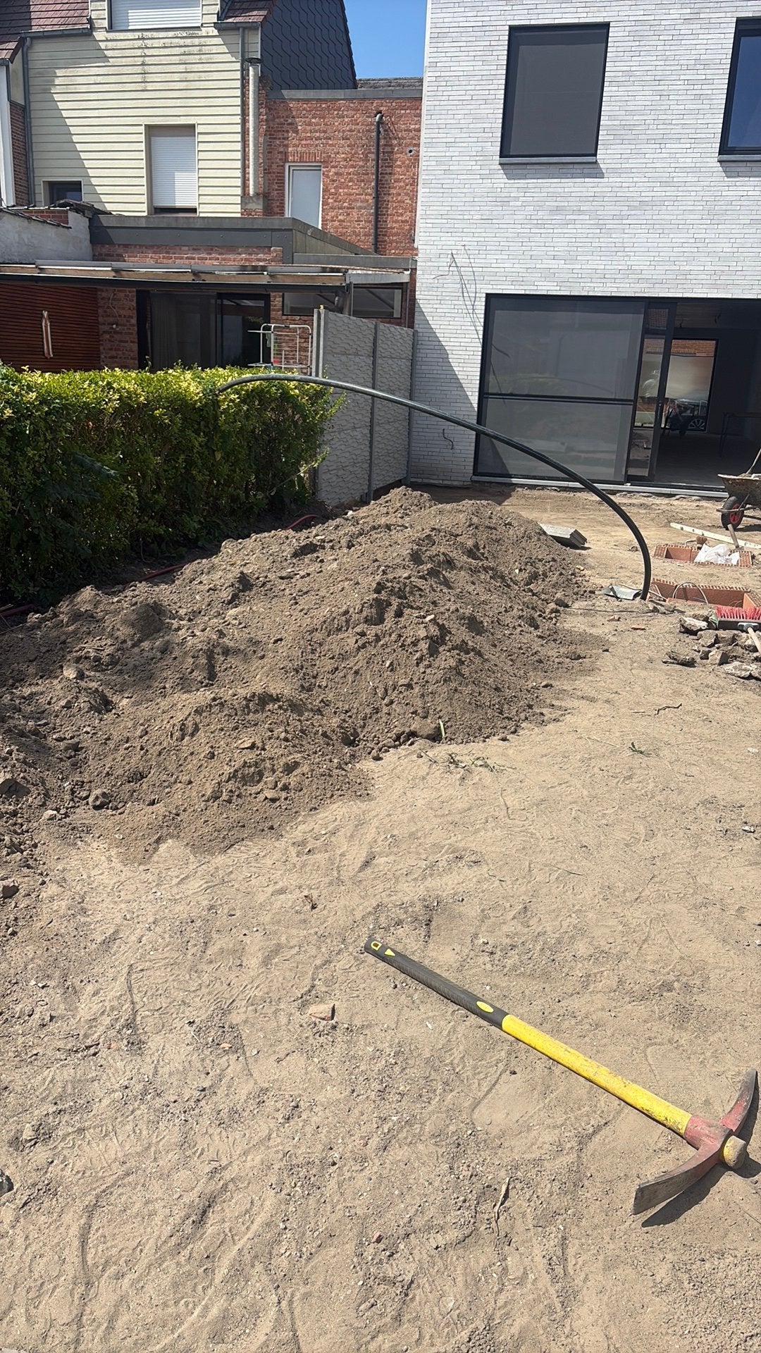 Gratis goede kwaliteit zand in kontich, Jardin & Terrasse, Sable, Enlèvement, Comme neuf