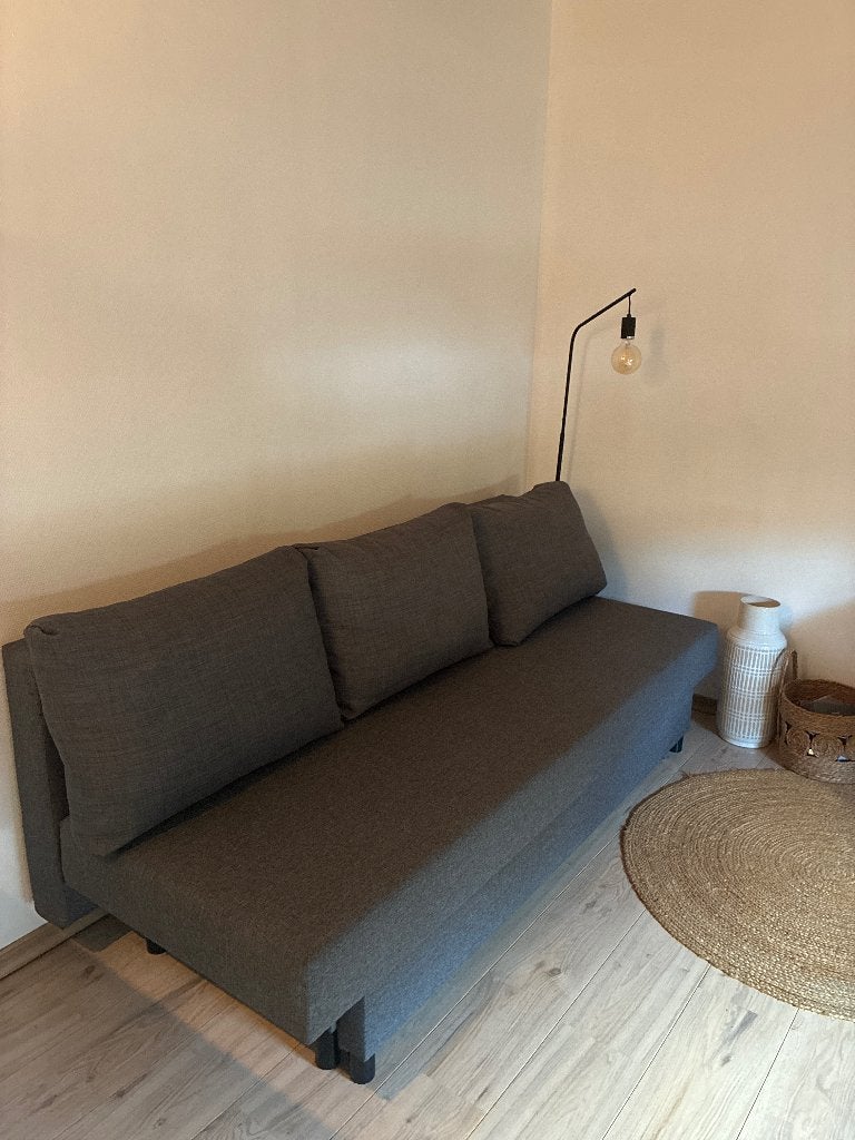 Zetelbed Ikea, Huis en Inrichting, Slaapkamer | Slaapbanken, Ophalen, Tweepersoons, Zo goed als nieuw, 200 cm