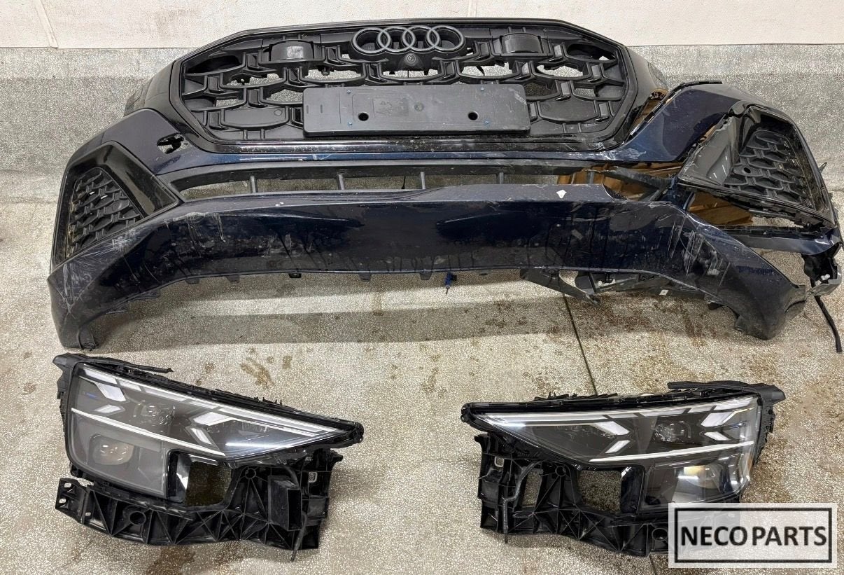AUDI Q8 4M8 FACELIFT S LINE VOORKOP BUMPER MOTORKAP SCHERM, Arrière, -, Haillon arrière, Audi