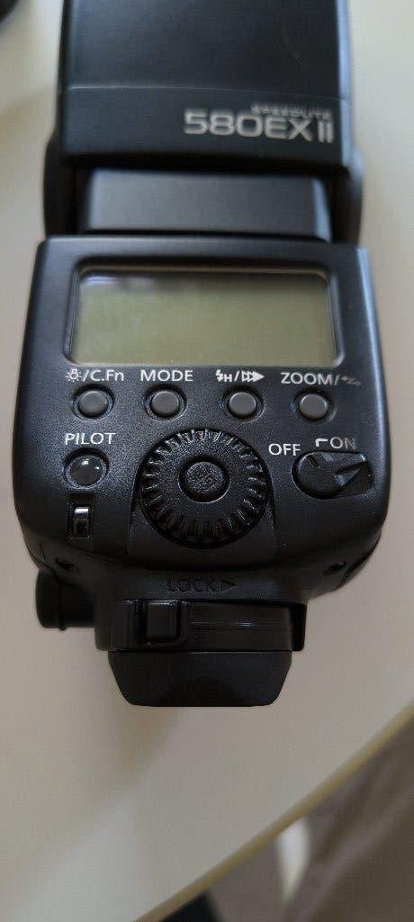 Canon Speedlite 580 EX II, Audio, Tv en Foto, Foto | Flitsers, Ophalen, Gebruikt, Canon, Canon