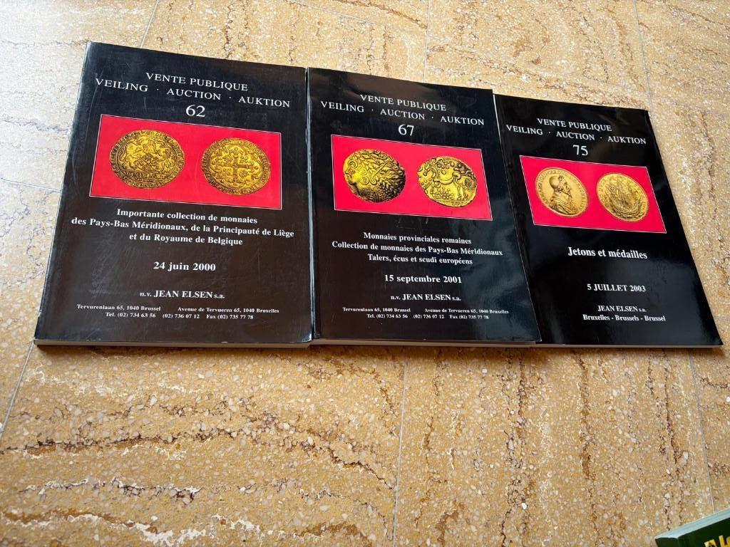 9 muntenboeken en catalogi, Ophalen of Verzenden