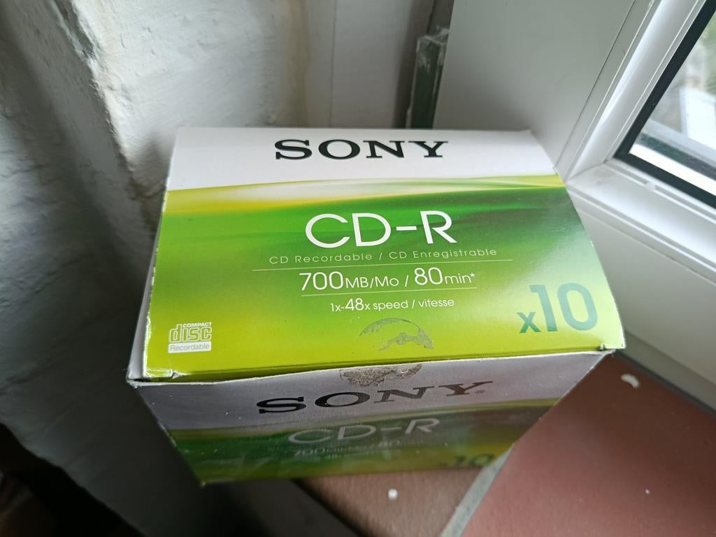 CD-R 80 Min, 700 MB, Ophalen of Verzenden