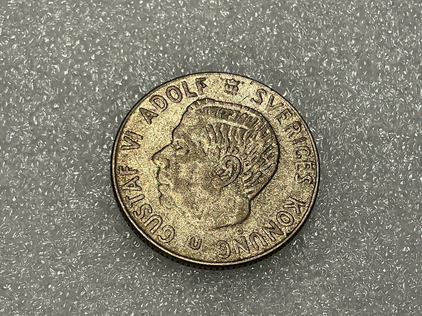 Zweden 1 kroon 1963 zilver, Ophalen of Verzenden, Zilver