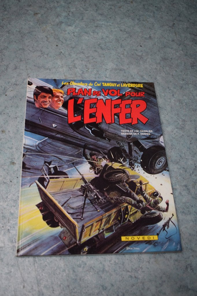 Tanguy et Laverdure bande dessinée Plan de vol enfer 1982, Boeken, Ophalen of Verzenden, Zo goed als nieuw