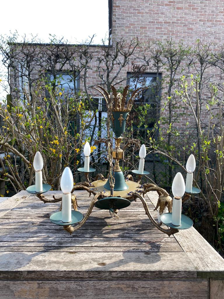 Luster lamp, Huis en Inrichting, Ophalen, Gebruikt, Overige materialen