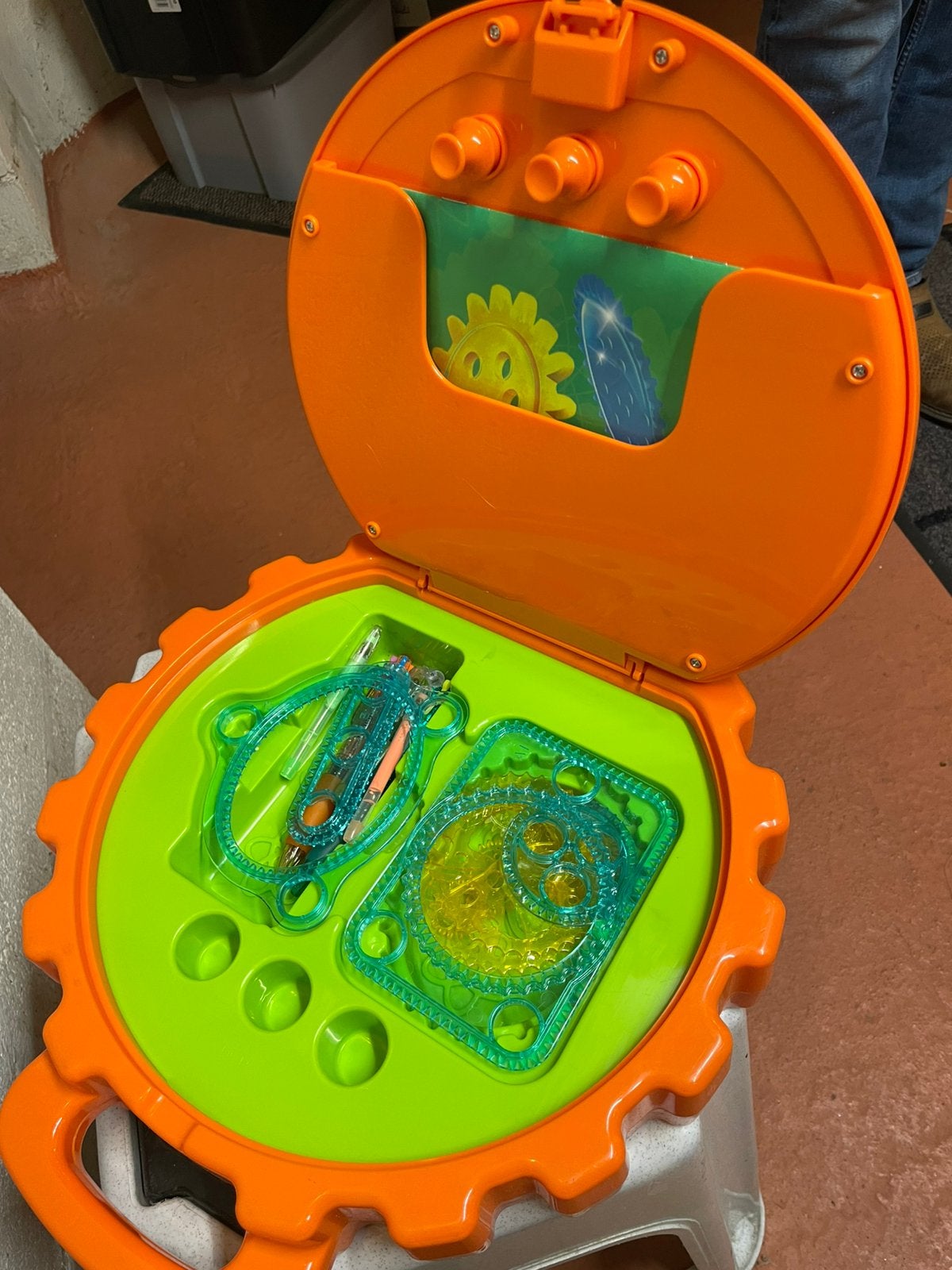 Spirograaf, Kinderen en Baby's, Speelgoed | Educatief en Creatief, Ophalen, Zo goed als nieuw