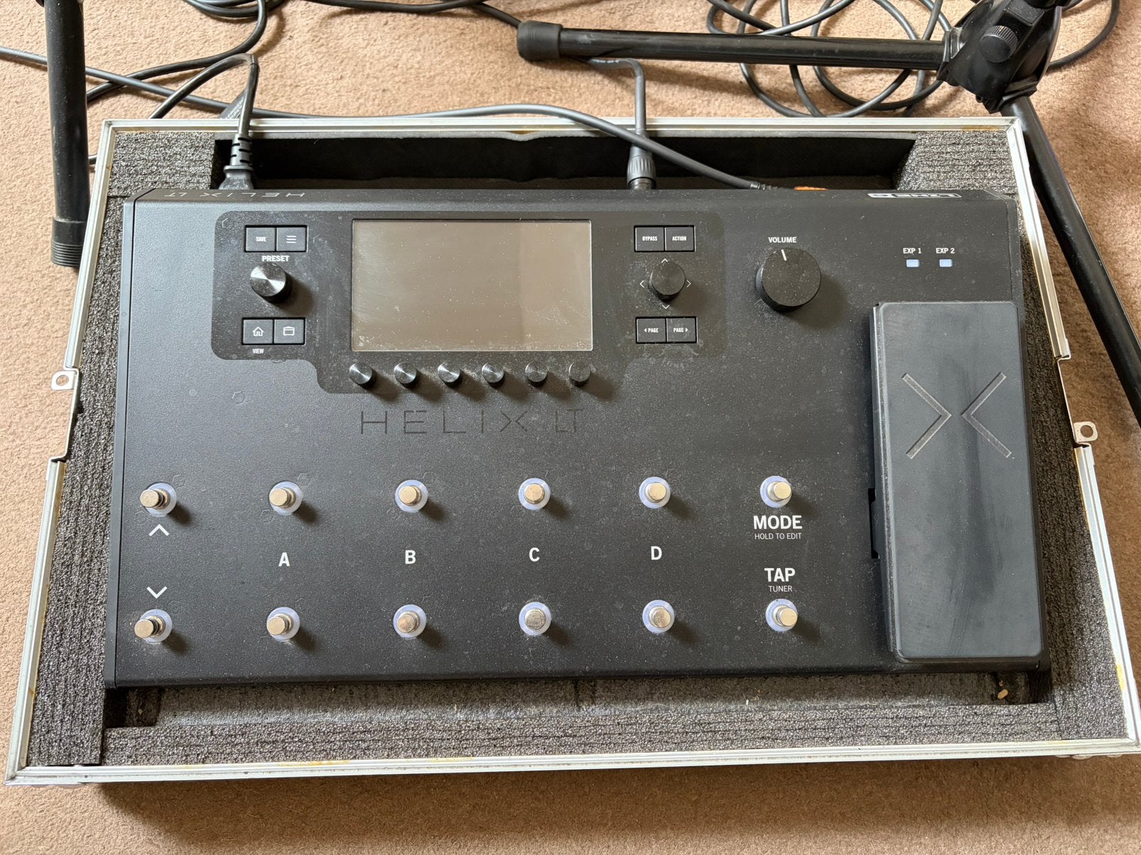 Line6 Helix LT, Ophalen, Gebruikt