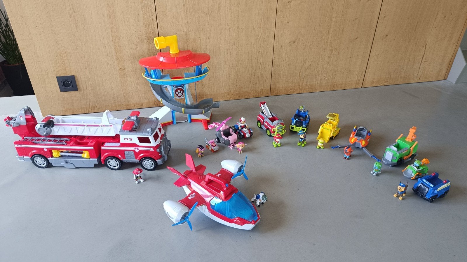 volledige paw patrol set zeer goede staat, Enlèvement, Comme neuf