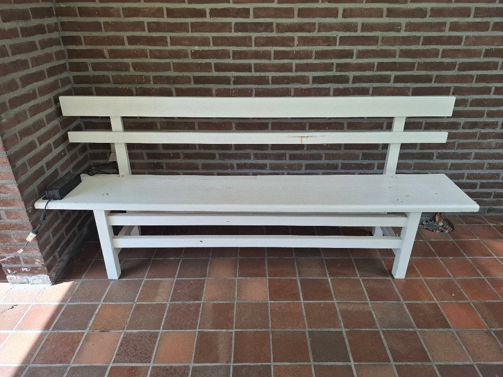 houten bank, Ophalen, Gebruikt, Hout