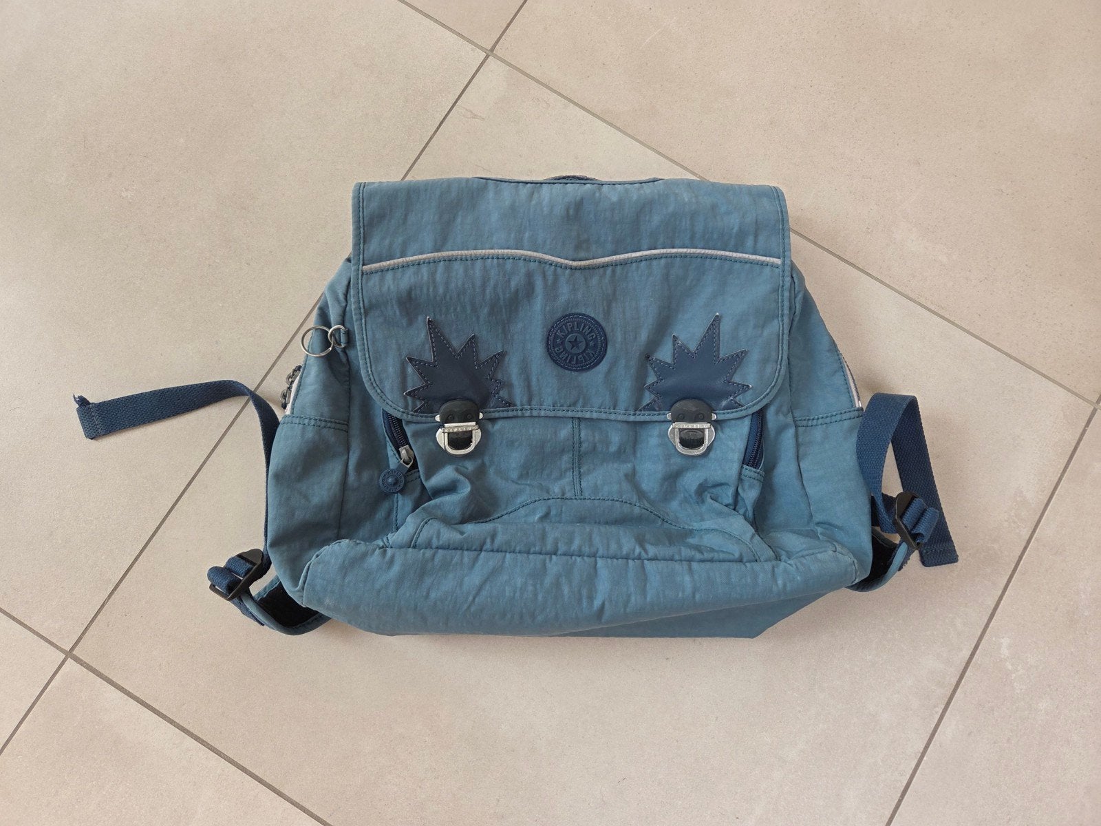 Boekentas Kipling Iniko, Enlèvement, Comme neuf, Vert, Garçon ou Fille