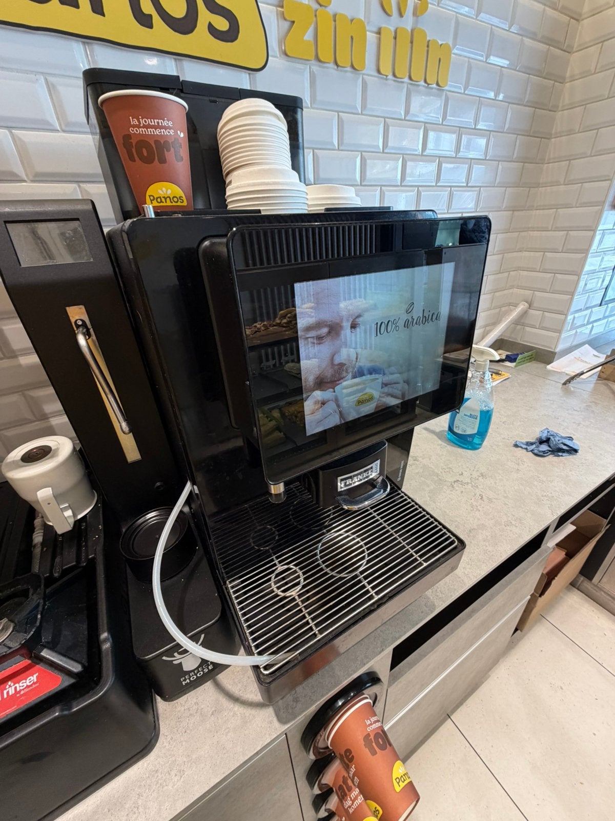 Franke A400 koffiemachine, Elektronische apparatuur, Ophalen of Verzenden, Zo goed als nieuw, Koffiemachine