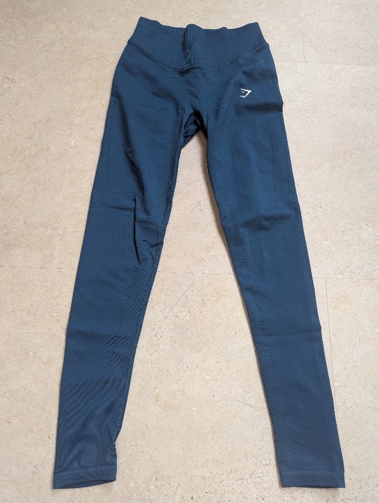 Legging Gymshark Vert, Taille 36 (S), Comme neuf, Vert, Fitness ou Aérobic