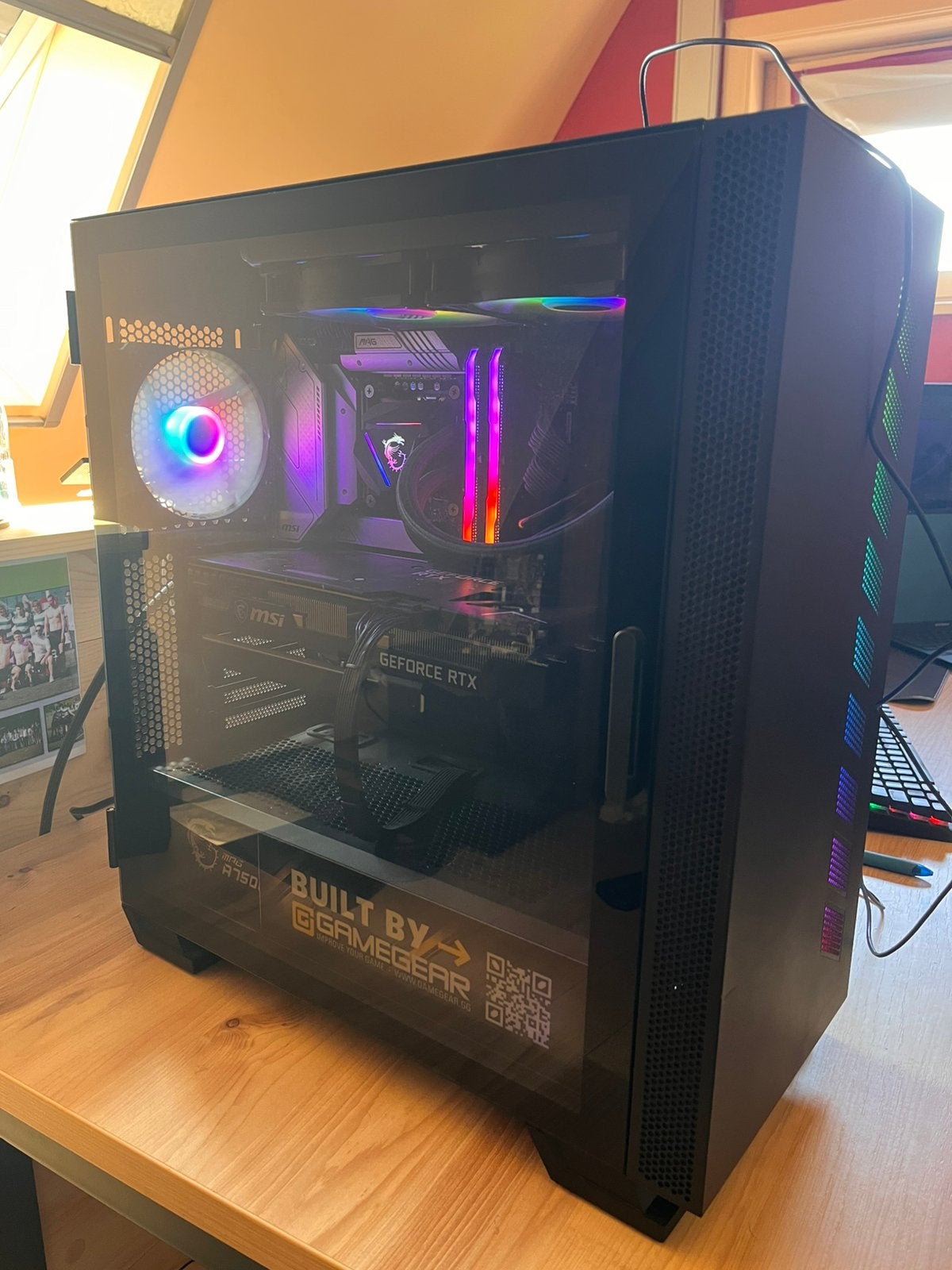 Game pc rtx3070 i5 12th gen 16gb 1tb nvme ssd, Ophalen, Gebruikt, Virtual Reality, SSD