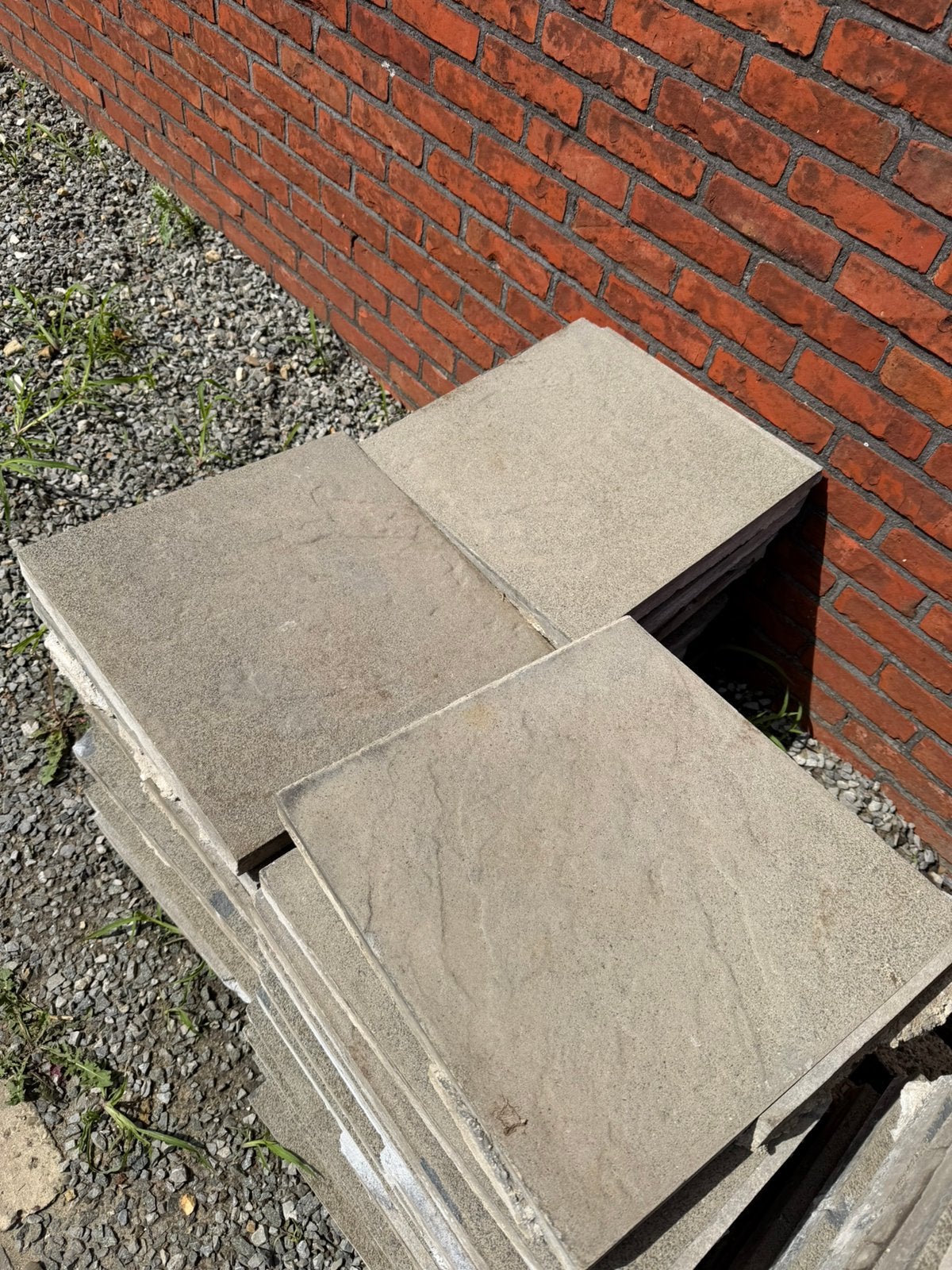 Terras stenen (+ dals), Ophalen, Gebruikt, Beton