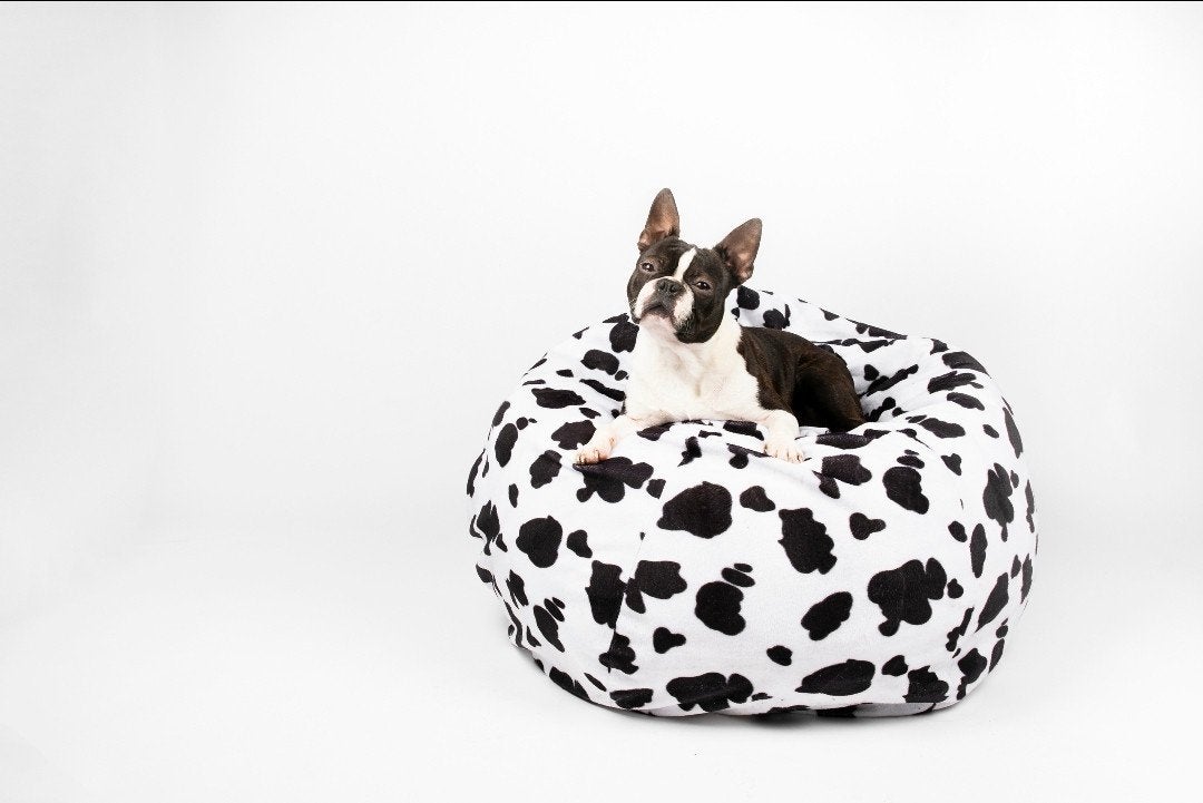 zitzak b-bob koe motief cow, Maison & Meubles, Enlèvement ou Envoi, Pouf