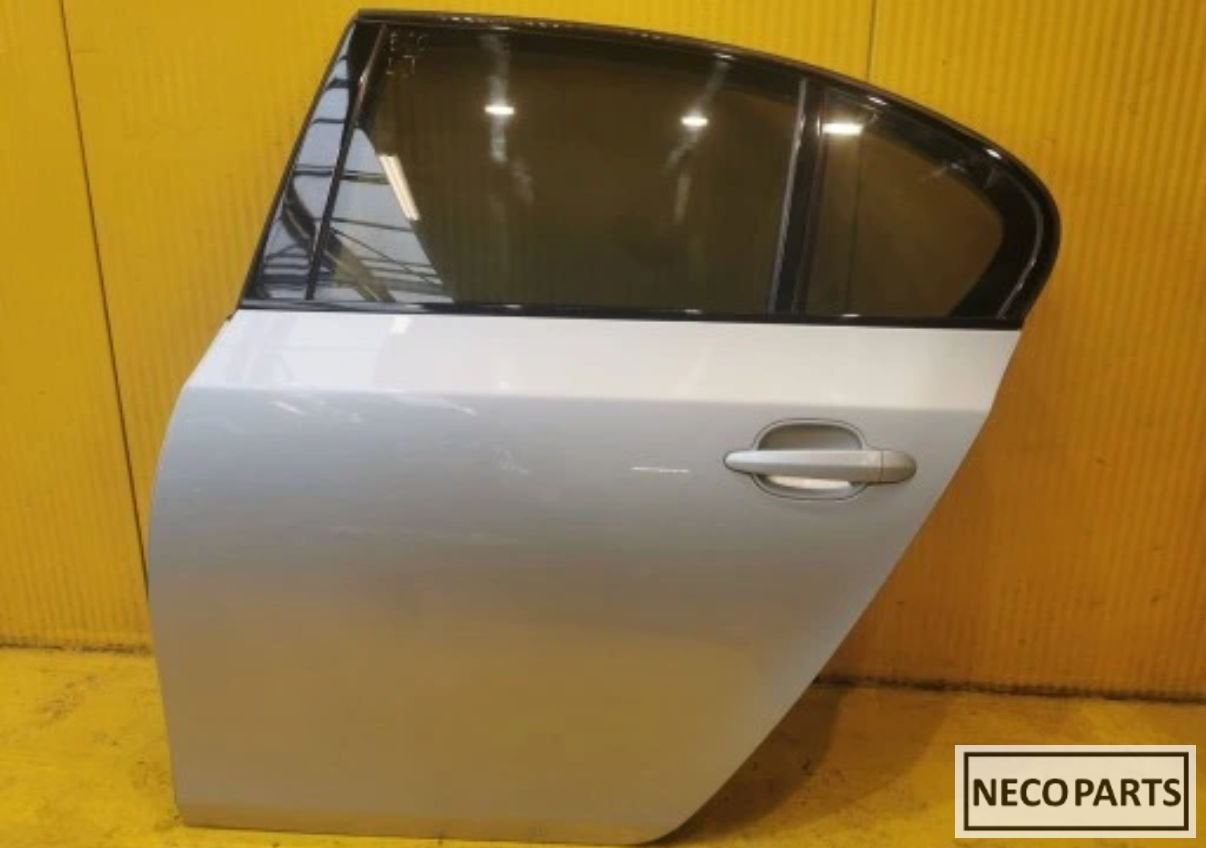 BMW 5 E60 PORTIER DEUR LINKS ACHTER ORIGINEEL ALLES LEVERBAA, Auto-onderdelen, Gebruikt, -, Ophalen of Verzenden, Achter