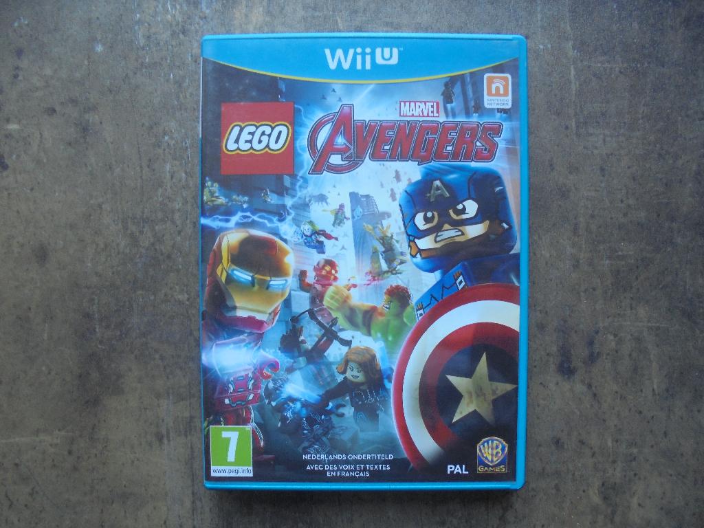 Lego Marvel Avengers voor Wii U (zie foto's), 1 joueur, À partir de 7 ans, Aventure et Action, Utilisé