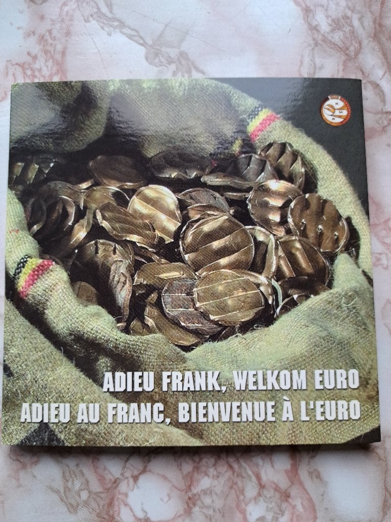BELGISCHE  SET  MUNTEN  2002, Verzamelen, Ophalen of Verzenden, Zo goed als nieuw