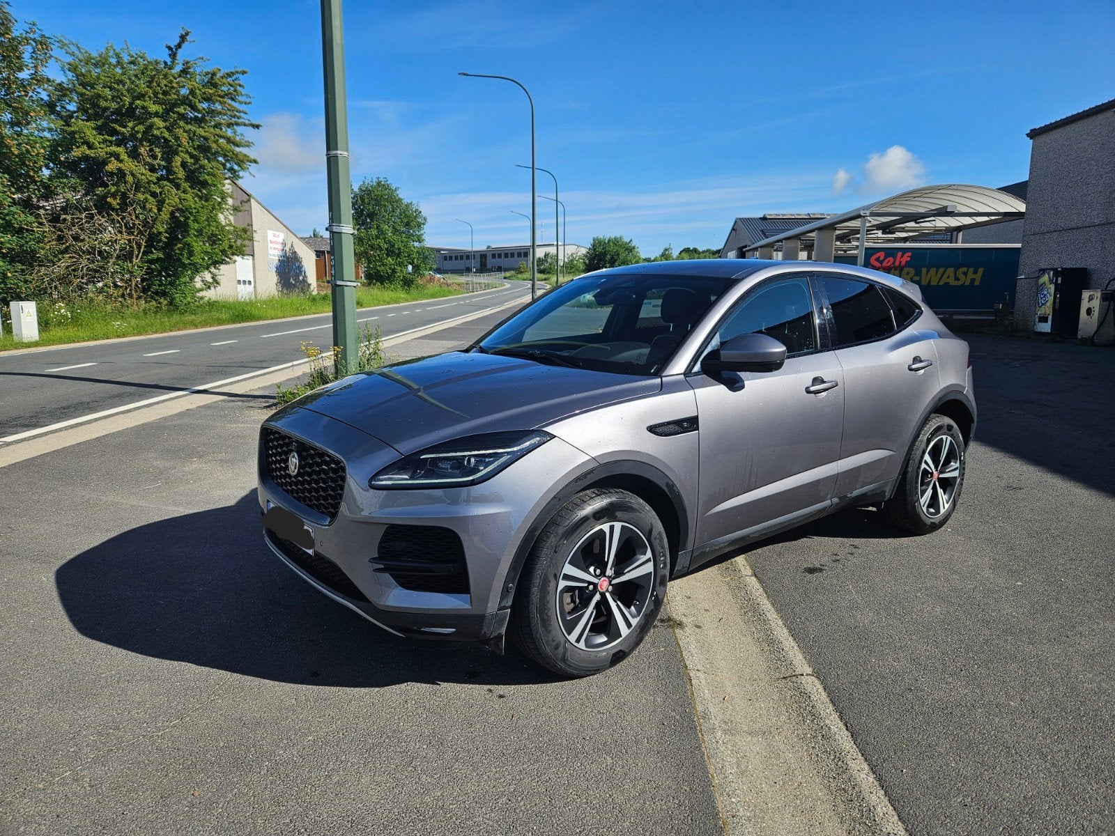 Jaguar E-Pace Diesel 163CV, année 2021, Autos, Cuir, Argent ou Gris, Achat, Euro 6