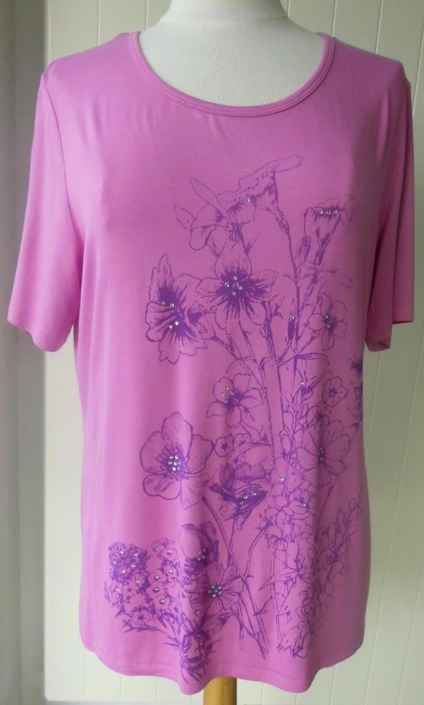 DAMART NOUVEAU Zeer mooie blouse Maat: L, Kleding | Dames, Blouses en Tunieken, Ophalen, Nieuw, Maat 42/44 (L), Roze