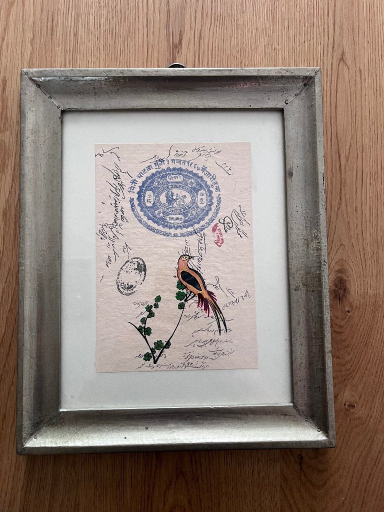 Frame met prent, Verzamelen, Ophalen, 1980 tot heden, Zo goed als nieuw, Dier