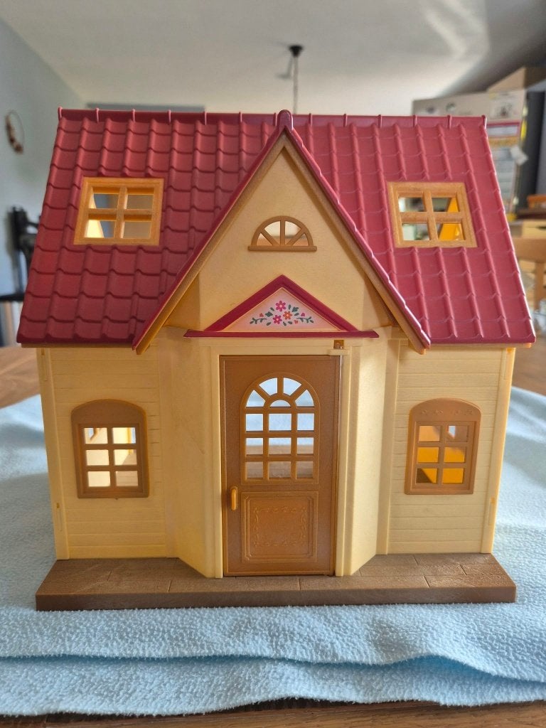 Sylvanian 2783 - Starter house set, Enlèvement ou Envoi, Utilisé, Maison de poupées