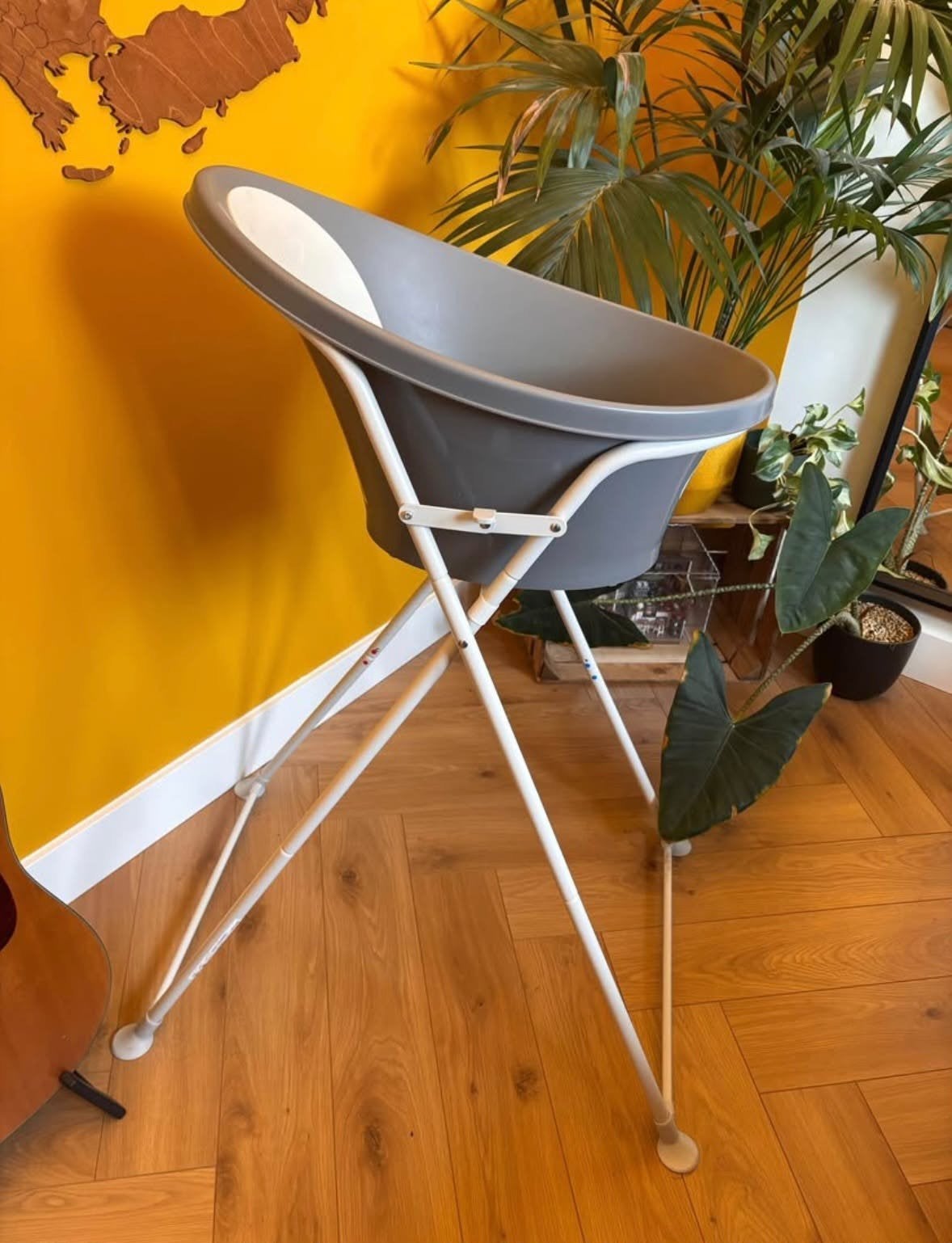 babybad op staander, Kinderen en Baby's, Gebruikt, Badje, Standaard, Ophalen