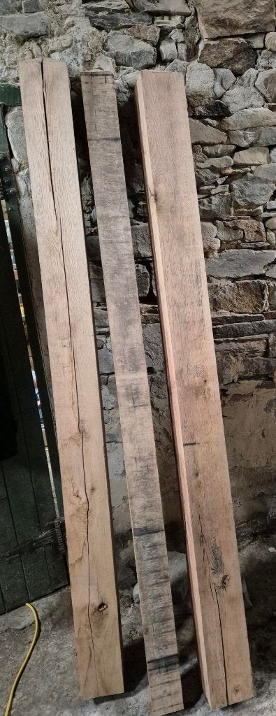 poteau de portail en chêne, Neuf, Poteaux, Bois dur, Enlèvement