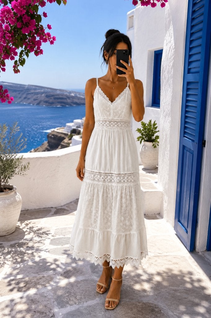 Ibiza zomerjurk, Kleding | Dames, Jurken, ANDERE, Wit, Nieuw, Ophalen of Verzenden
