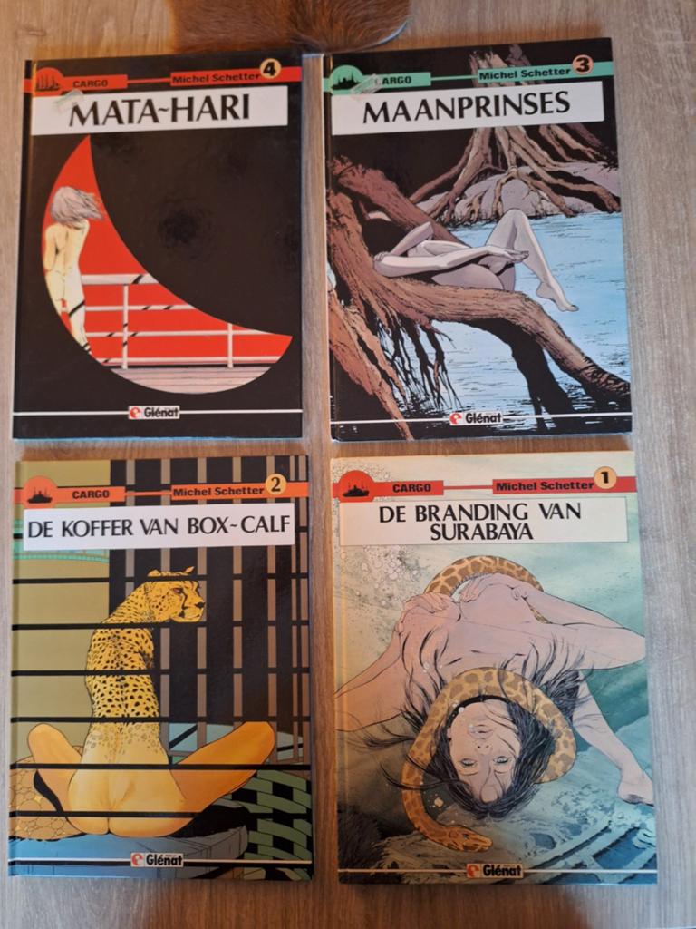 4 x cargo hardcovers, Boeken, Ophalen of Verzenden