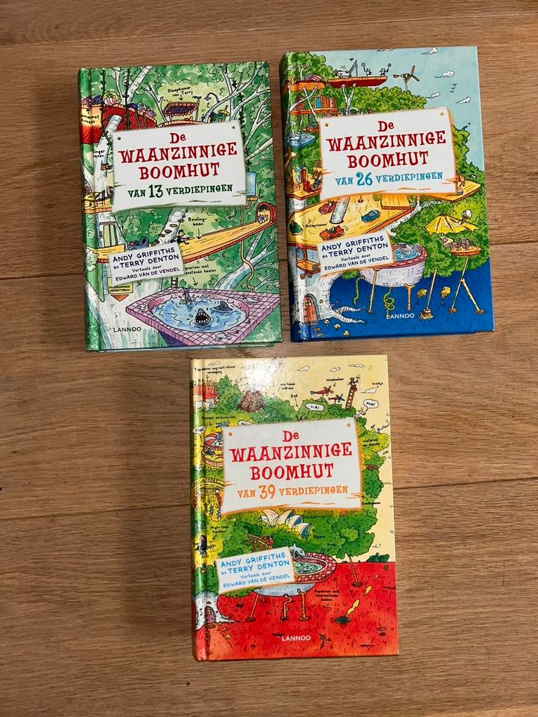 De waanzinnige boomhut 1-2-3, Ophalen of Verzenden, Gelezen