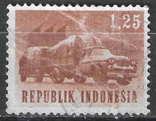 Indonésie 1964 - Yvert 378 - Transports et commuicatio (ST), Envoi, Affranchi