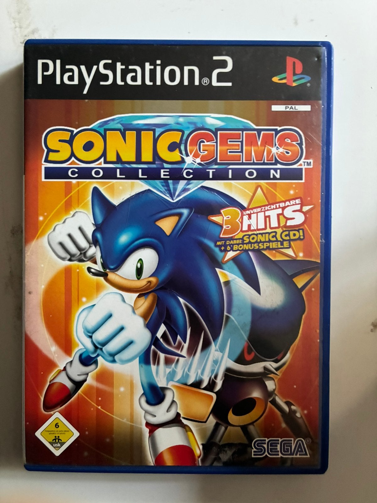 Sonic Gems Collection - PlayStation 2 (PS2), Games en Spelcomputers, Ophalen of Verzenden, Zo goed als nieuw