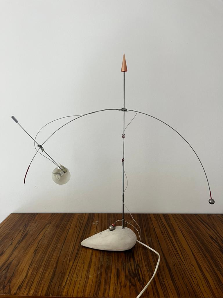 Vintage table lamp Titivilis by Lucifero, Ophalen, Gebruikt