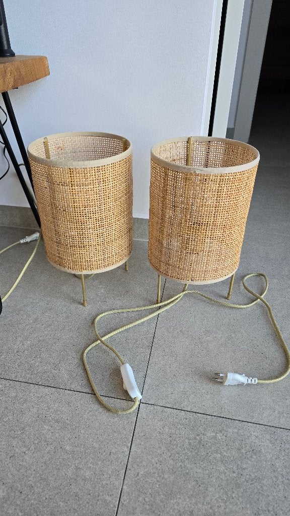 Zara home lampen 2 voor 40 euro, Enlèvement, Comme neuf