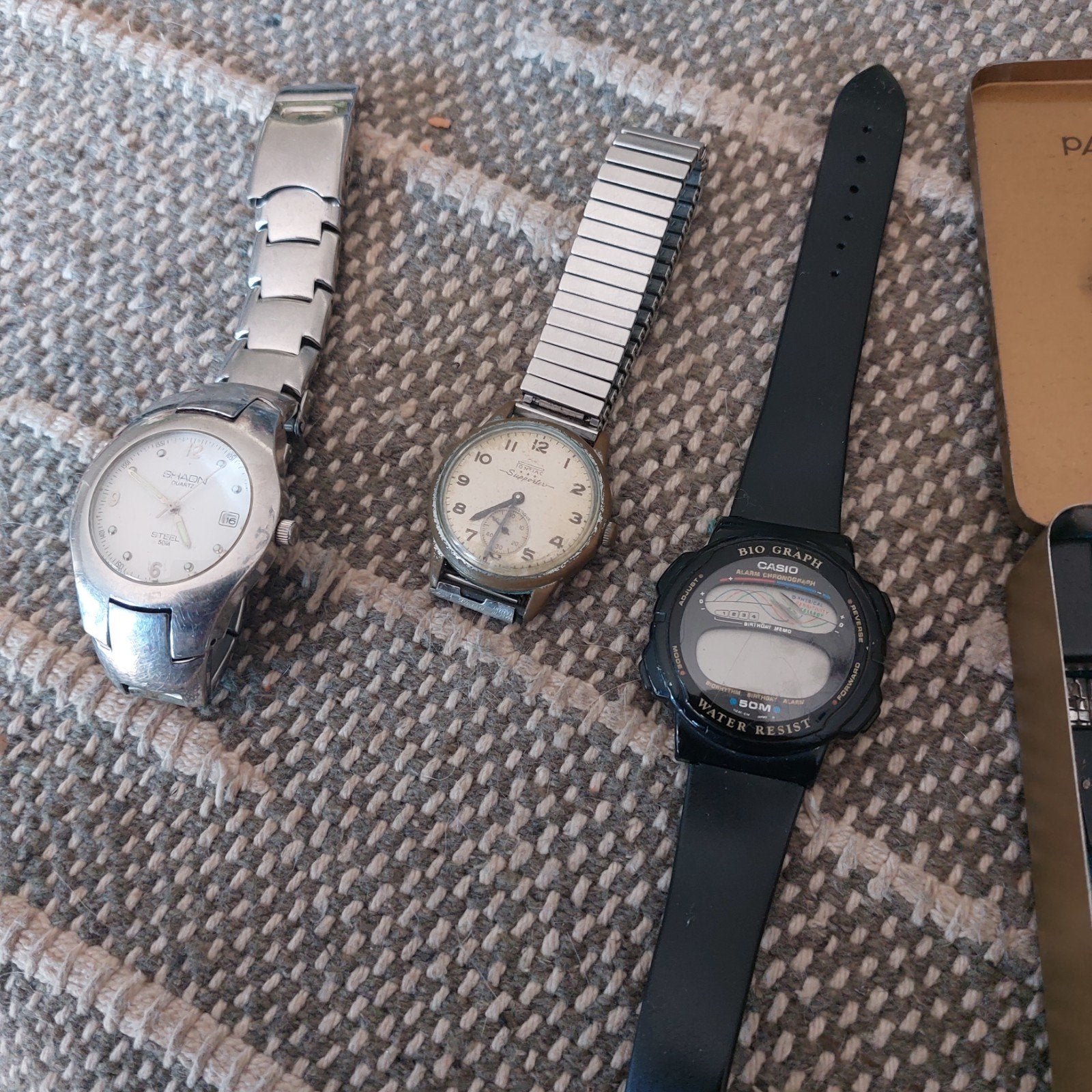 4 uurwerken pontiac en casio, Ophalen