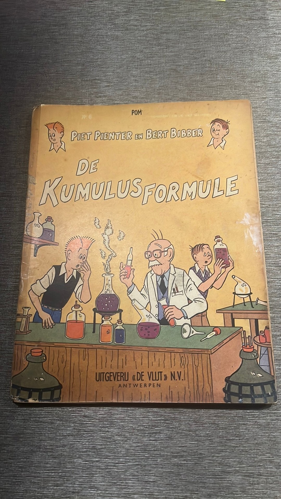 Piet Pienter en Bert Bibber 6 - eerste uitgave, Boeken, Stripverhalen, Eén stripboek, Ophalen of Verzenden, Gelezen