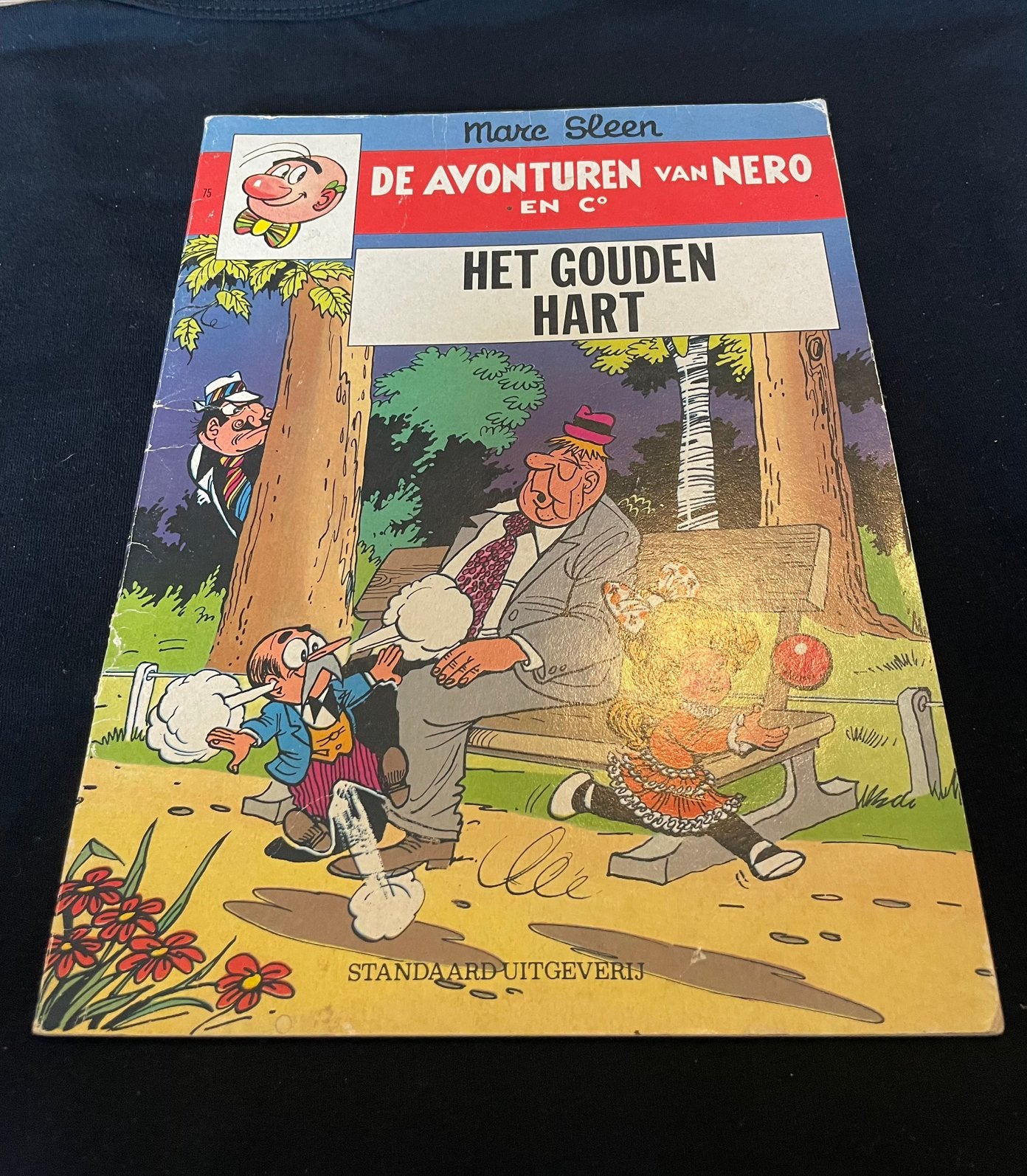 Nero strip, Ophalen, Gelezen