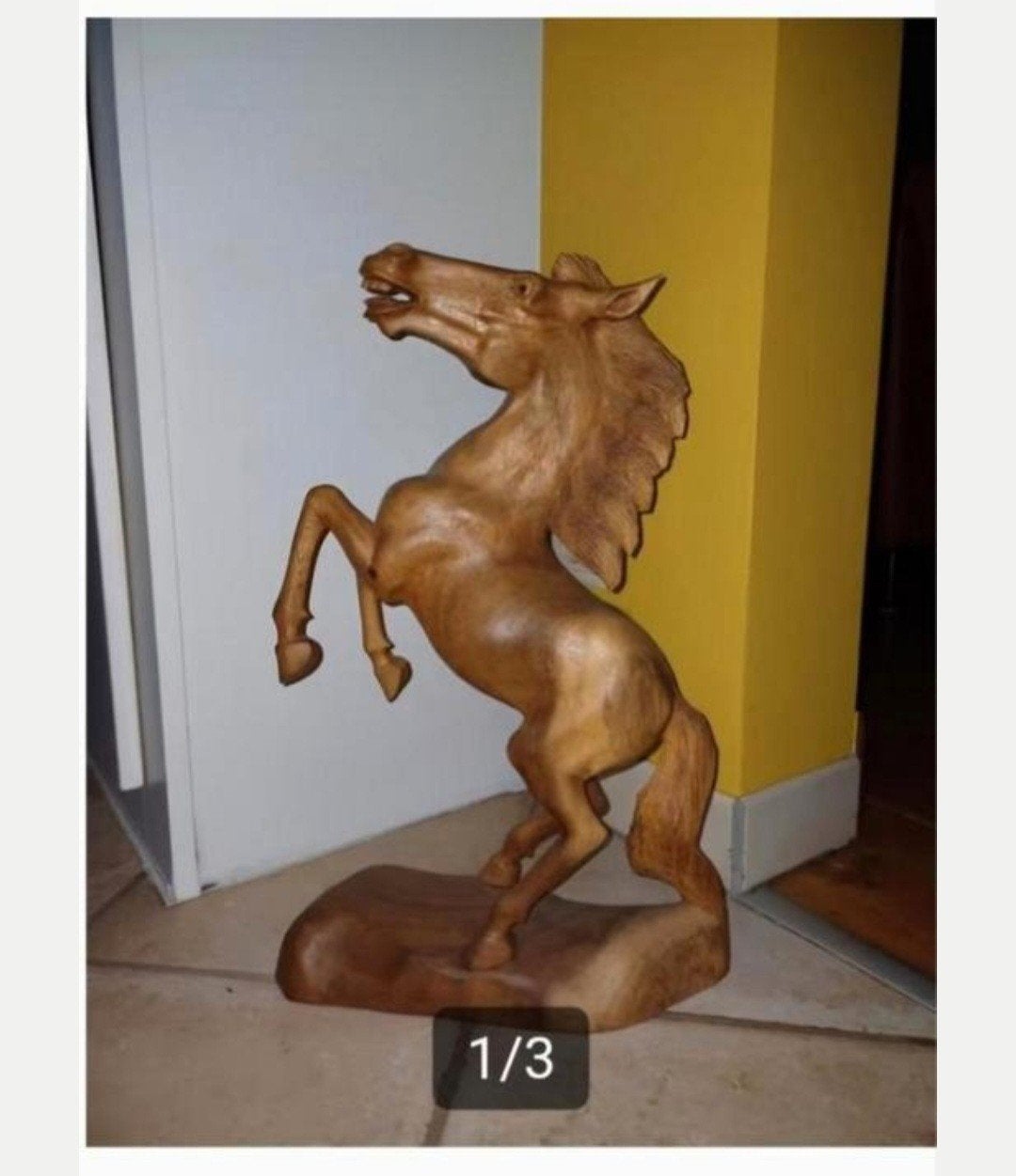 Cheval en bois, Enlèvement, Neuf, Cheval