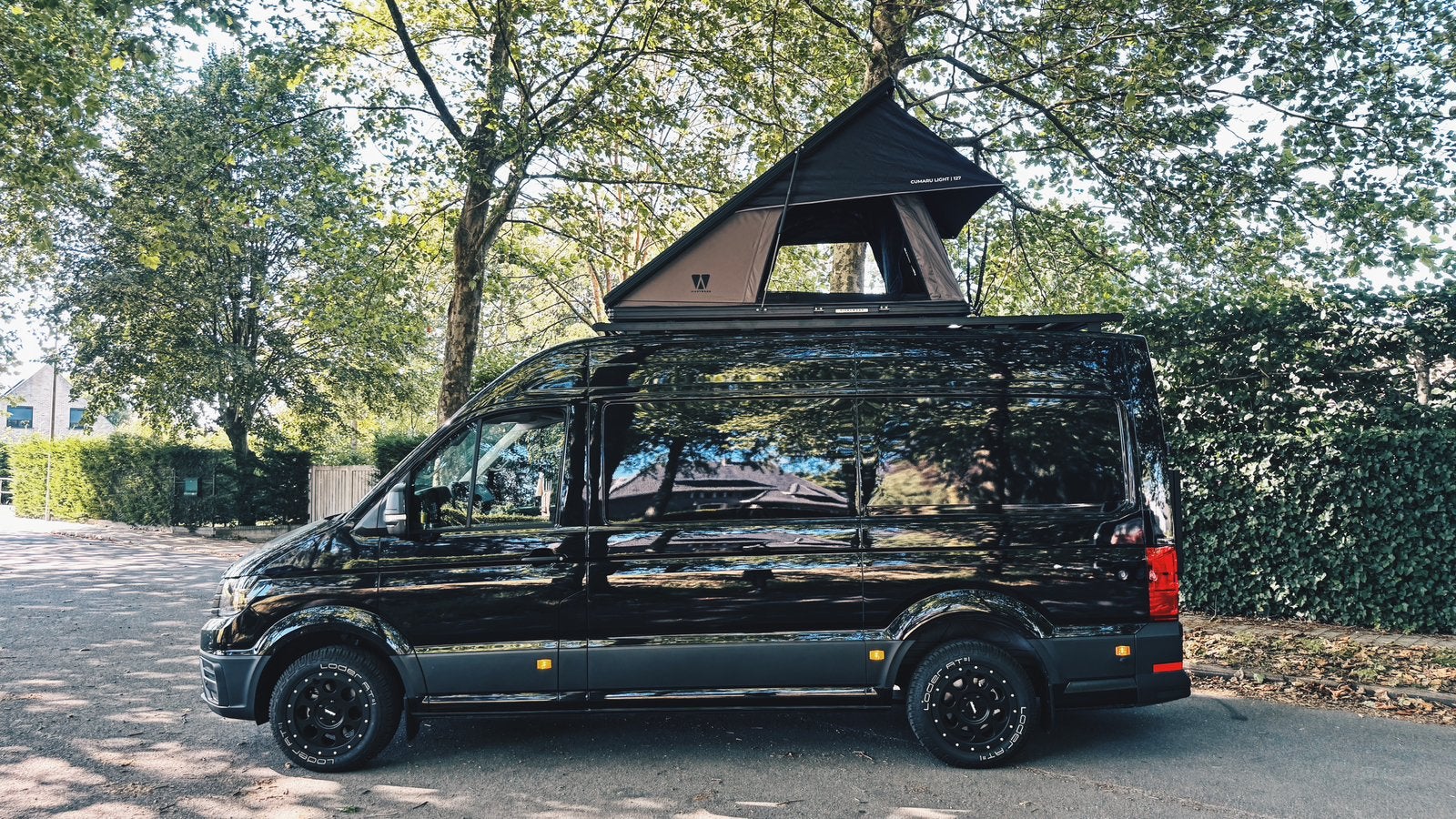 VW Crafter 35 L3H3 2.0 TDI automaat -  Camper/lichte vracht, Caravans en Kamperen, Automaat, Ladder, Volkswagen, Diesel