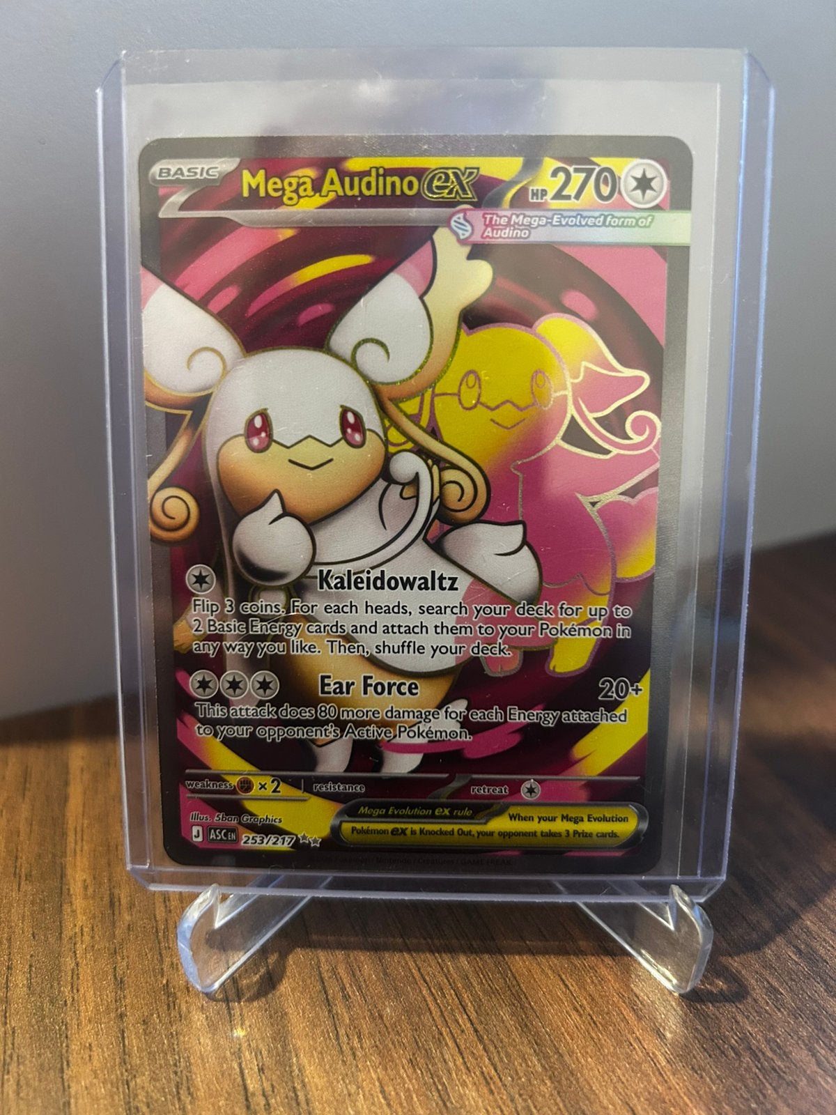 Pokemon mega audino ex ascended heroes, Enlèvement ou Envoi, Comme neuf, Booster