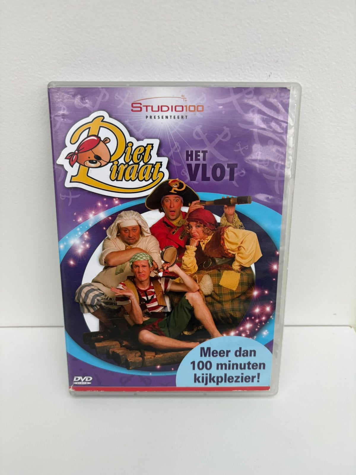 DVD - Piet Piraat - het vlot, Cd's en Dvd's, Ophalen of Verzenden, Zo goed als nieuw