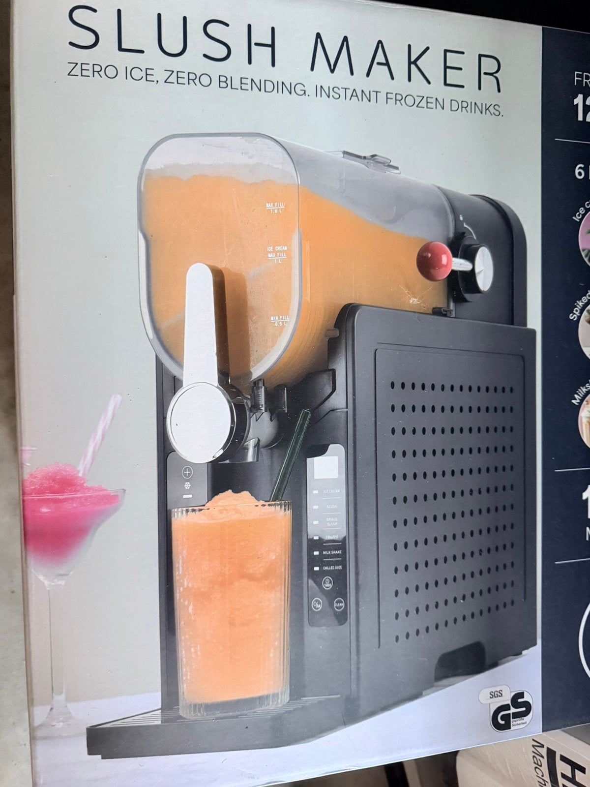 Slushmachine & milkshakemaker, Ophalen of Verzenden, Zo goed als nieuw