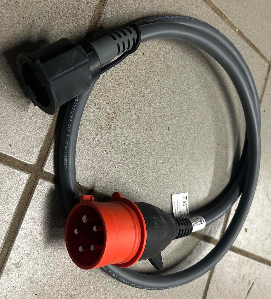 BMW-Mini flexibele driefasige adapterkabel voor snellader, Ophalen of Verzenden, Nieuw, Laadkabel