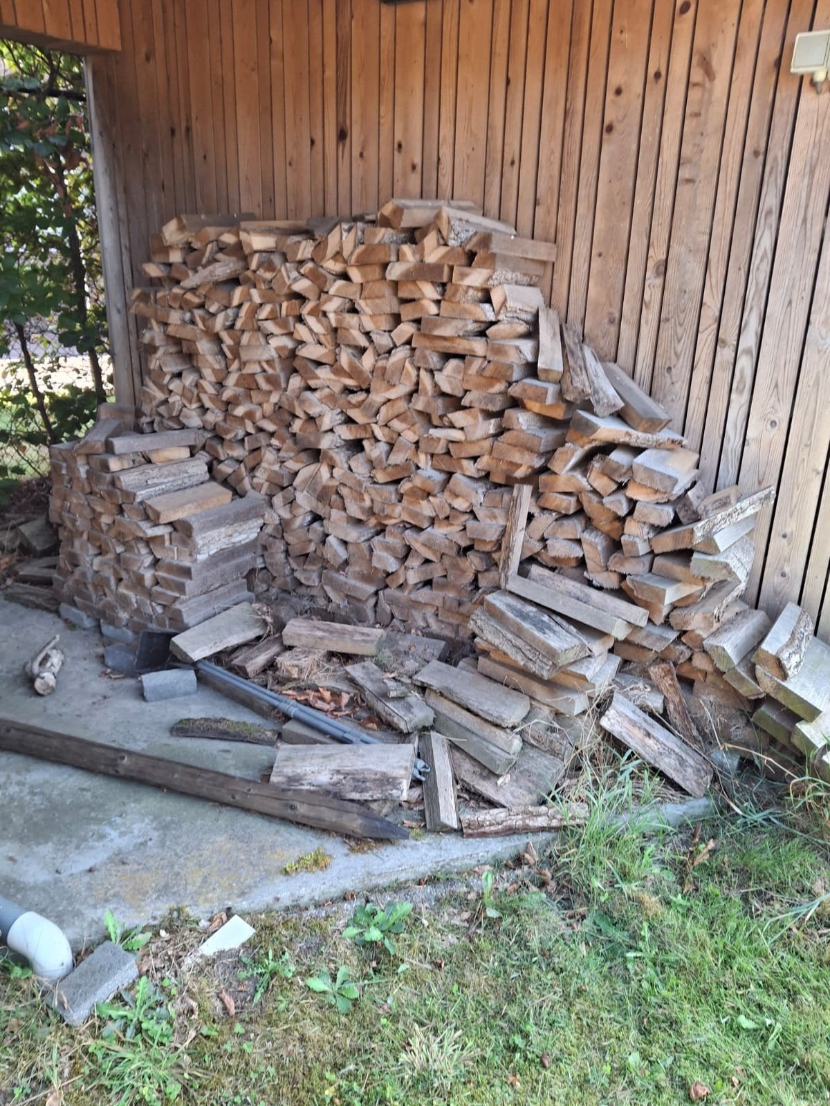 brandhout, Enlèvement