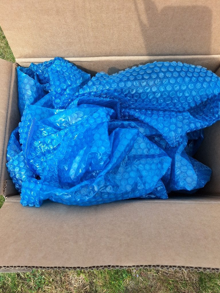 bubbelplastiek voor Intex zwembad, Tuin en Terras, Ophalen, Gebruikt, Afdekzeil