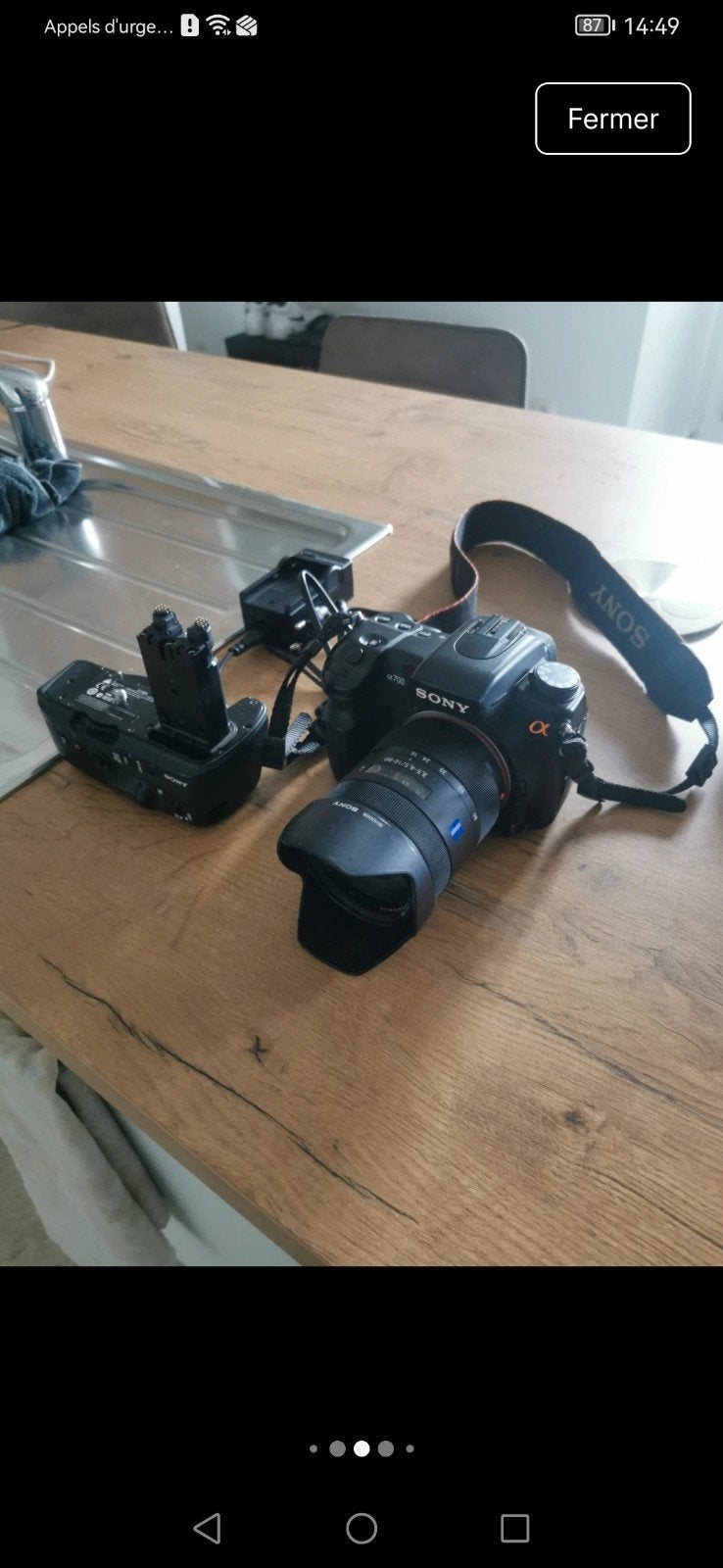 sony A700, TV, Hi-fi & Vidéo, Enlèvement, Sony
