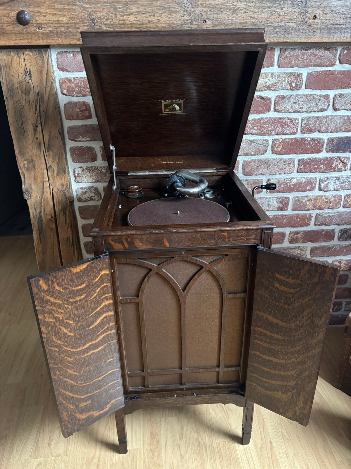 Gramophone Phonographe, Antiquités & Art, Enlèvement